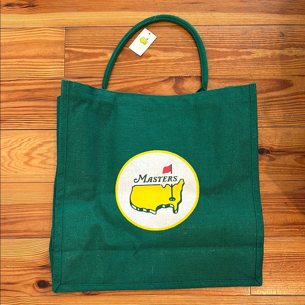 Masters Green Large Canvas Tote Bag